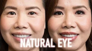 Simple Natural Matte Eye Makeup For Hooded Or Asian Eyes That Can Be An Everyday Look