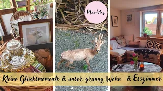 Urlaubsreif im Mai ~ Thift Haul ~ second-hand granny Wohn- & Esszimmer Roomtour ~ slow living vlog