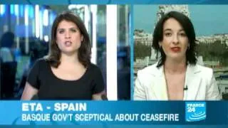 SPAIN - ETA Basque govt dismisses ETA ceasefire as 'insufficient'