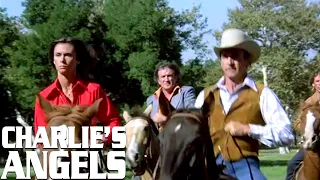 Charlie's Angels | The Angels' Horseback Chase | Classic TV Rewind