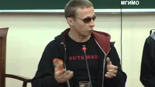 Иван Охлобыстин в МГИМО 3.05.2012