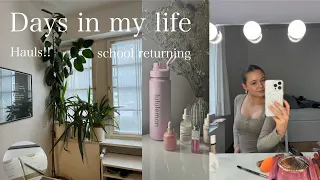 some days in my realistic life//haul*school*realistic