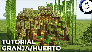 🌿 TUTORIAL GRANJA/HUERTO EN MINECRAFT 🌿 | Tutorial Minecraft - El Mungi