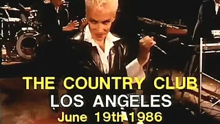 EURYTHMICS   THE COUNTRY CLUB   LOS ANGELES  19TH JUNE 1986