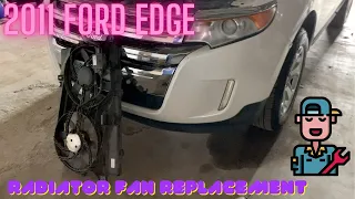 2011 Ford Edge Radiator Fan Replacement