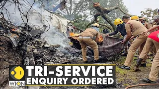 Indian Defence Minister Rajnath Singh orders Tri-service enquiry into the CDS' chopper crash | News