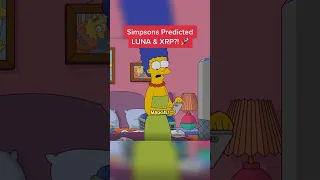 Simpsons Predicted LUNA & XRP?! #crypto #xrp #luna #priceprediction #shorts #simpsons #bitcoin