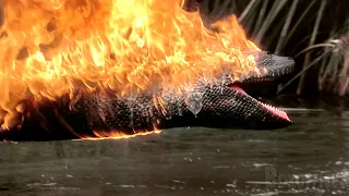 L'Anaconda en feu ! | Anaconda, le prédateur | Extrait VF