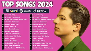 Pop songs 2024 playlist - Charlie Puth, Adele, Miley Cyrus, Maroon 5- New Latest English Songs