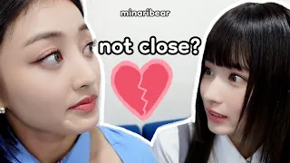 sana and jihyo aren't close? (she changed...)