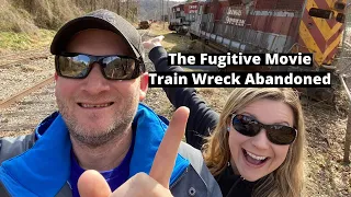 Abandoned Train Wreck From The Fugitive Movie
