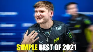 ЛУЧШИЕ МОМЕНТЫ СИМПЛА ЗА 2021 ГОД / S1MPLE BEST PLAYS OF 2021 CSGO