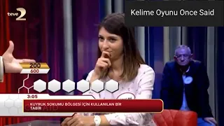 KELİME OYUNU ONCE SAİD  ||  EN KOMİK ANLAR😅