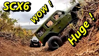 What a HUGE! The All New Axial SCX6 ! SCX6 challenges where SCX10 III couldn't run.
