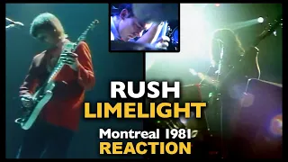 Brothers REACT to Rush: Limelight (Montreal 1981)