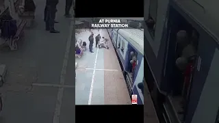 Watch: Railway Cop Rescues Man From Being Run Over By Train In Bihar