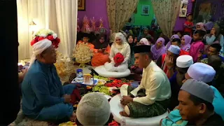 Majlis Akad Nikah Nor Ikmar dengan Mohd Farham pada 23 Disember 2017 (3)