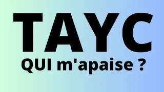 TAYC Qui m'apaise /Lyrics/Paroles