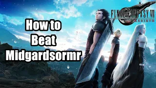 Final Fantasy VII Boss Fight How to Beat Midgardsormr