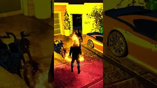 GHOSTRIDER GAVE A SERIOUS WARNING TO FRANKLIN 🔥#shorts #shortvideo #gta5 #gta5telugu