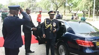Police IG Japhet Koome,VIP arrival at Nyayo National stadium for Jamhuri Day celebrations