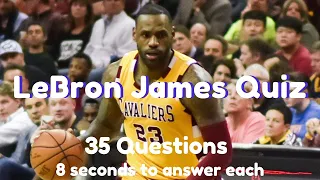 🏀NEW LeBron James Quiz 2024 | How Well Do You Know LeBron James ❓ | 30+ Questions Only For NBA FANS