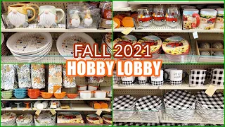 HOBBY LOBBY FALL 2021 KITCHEN DECOR KITCHENWARE TABLEWARE SHOP WITH ME