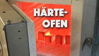 My hardening kiln (up to 1100 degrees Celsius with 230V) | heat treatment, steel, oven