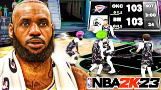 *5 OVERTIME GAME of the YEAR* in a $1,000 COMP PRO AM TOURNAMENT FINALS on NBA 2K23