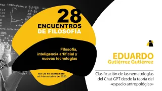 Eduardo Gutiérrez Gutiérrez, Nematologías del Chat GPT y espacio antropológico