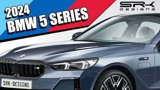 All-New 2024 BMW 5-Series sedan - Rendering | SRK Designs