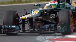 How tyre performance affects F1 car set-up: Caterham F1 technical