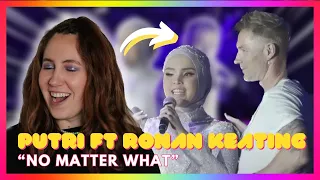 Putri Ariani & Ronan Keating "No Matter What" | Mireia Estefano Reaction Video