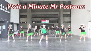 Wait a Minute Mr Postman│Line Dance by Alison Johnstone (AUS)│Demo & Walk Through║郵差先生請等一下│排舞│含導跳║4K