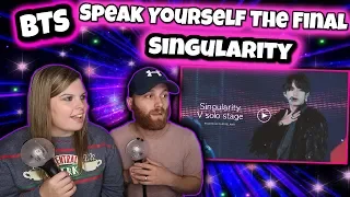 BTS Singularity @ SPEAK YOURSELF FINAL Concert Seoul Kim Taehyung  Reaction