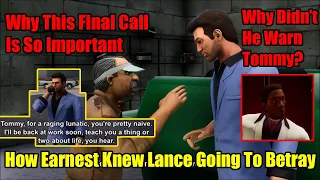 How Did Earnest Know Lance Was Untrustworthy? Why Didn't He Warn Tommy?-GTA Vice City Lore Explained