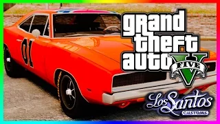 GTA 5 ONLINE DUKES OF HAZZARD CHARGER CUSTOMIZATION ON PS4 AND XBOX ONE