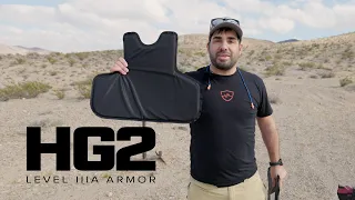 HG2 Body Armor: NOW MORE COMFORTABLE! Thinner & Lighter NEW Level IIIA!