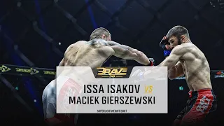 Issa Isakov vs Macuek Giersze | FREE MMA Fight | BRAVE CF 58