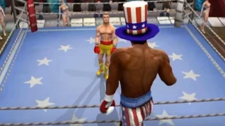 Rocky legends (PS2) Ivan Drago vs Apollo Creed (Career Ivan Drago)