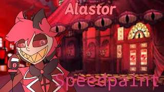 Hazbin Hotel Character Speedpaint Episode 3 - Alastor