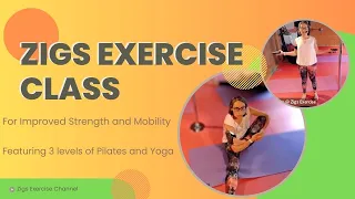 Zigs Class for Improved Strength and Mobility (with Calming Meditation)