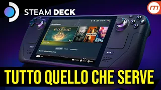 STEAM DECK: I MIGLIORI ACCESSORI PER LA PORTATILE VALVE