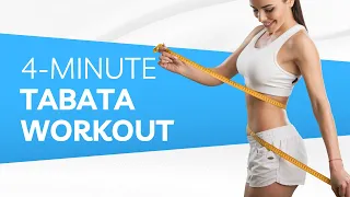 4-Minute Tabata Workout: The Secret to Shredding Fat in No Time