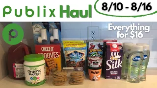 Publix Easy Grocery Couponing Deals This Week | 8/10 to 8/16 | Everything for $16!