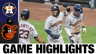 Astros vs. Orioles Game Highlights (6/23/21) | MLB Highlights