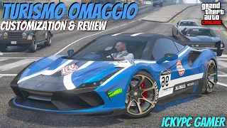 GTA Online : Grotti Turismo Omaggio Customization & Review (Ferrari F8 Tributo)