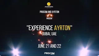 Procom and Ayrton present ''Experience Ayrton'', Dubai - 2023