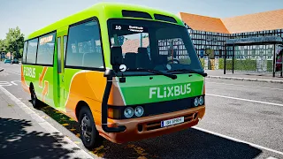 Fernbus Simulator - BB40 ! ! ! Classic Minibus ! ! ! GAMEPLAY ! ! !