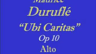 Ubi Caritas Durufle Alto.wmv